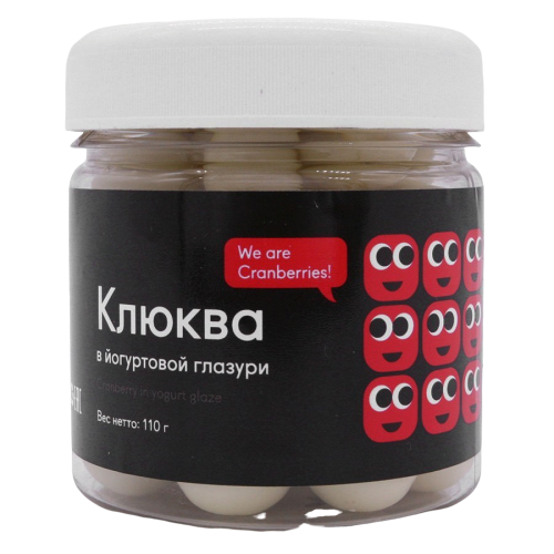 

Клюква Snack Snack в йогуртовой глазури 110 г