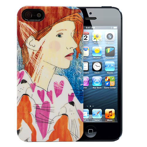 фото Чехол kawai для iphone 5/5s ginger