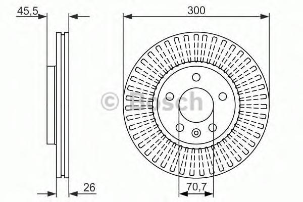 фото Тормозной диск bosch 0986479644