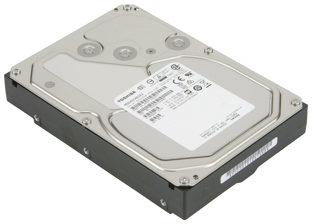 

Жесткий диск Toshiba Enterprise Capacity 6ТБ (MG04SCA60EE), Enterprise Capacity
