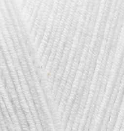 

Пряжа Alize COT.GOLD.055 Cotton gold 055 белый, Cotton gold