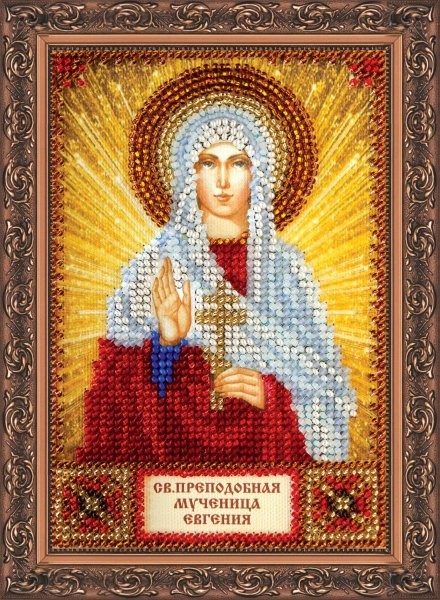 

Вышивка бисером Абрис Арт AАМ-042 Св.Евгения 10x15 см
