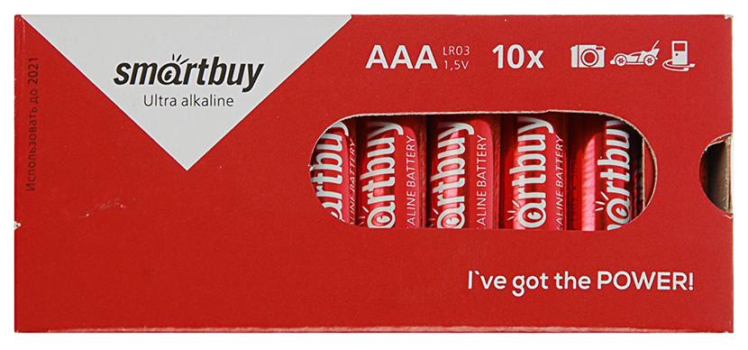 

Батарейка SmartBuy Ultra Alkaline SBBA-3A10BX 10 шт, SmartBuy-1