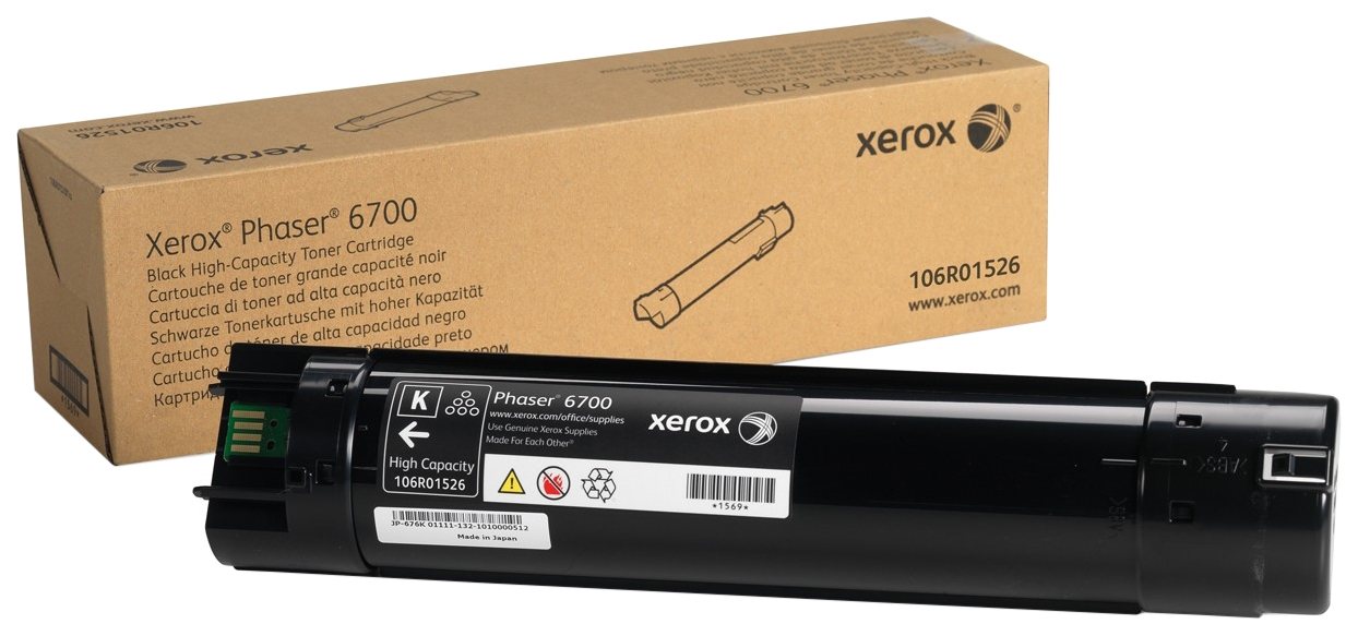 фото Картридж для лазерного принтера xerox 106r01526, черный, оригинал