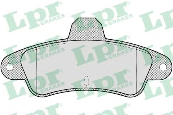 

Тормозные колодки Lpr 05P714