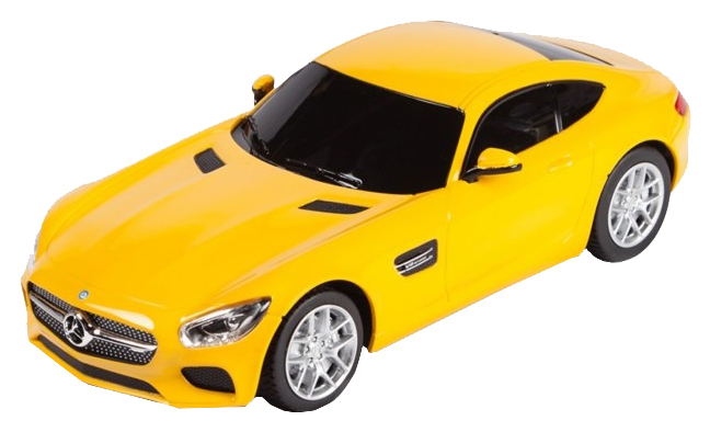 Радиоуправляемая машинка Rastar 72100 Mercedes AMG GT3 1:24 желтая радиоуправляемая машина rastar mercedes benz slr 1 12 серебристая 42400s