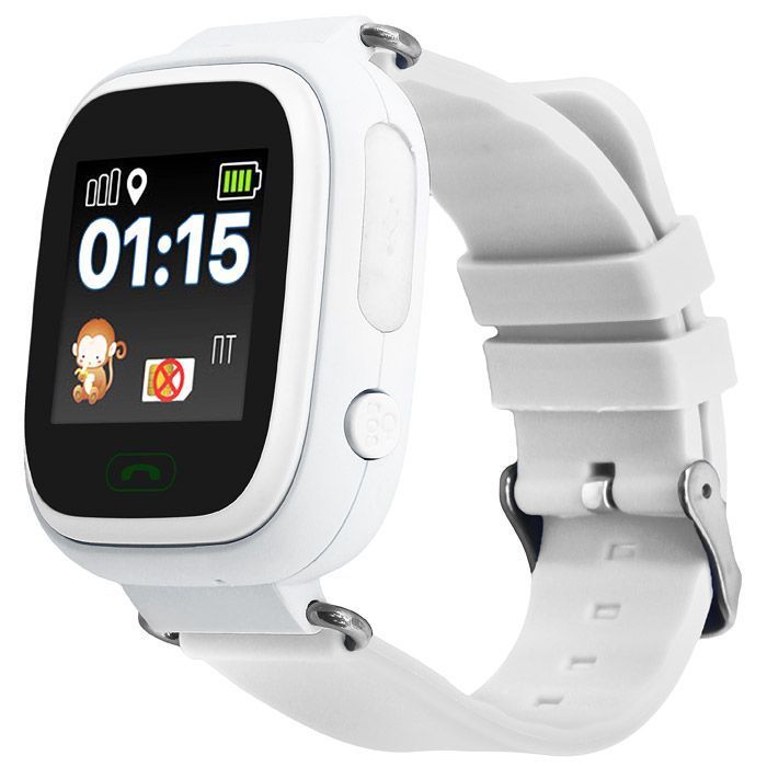 фото Детские смарт-часы smart baby watch q80 white/white