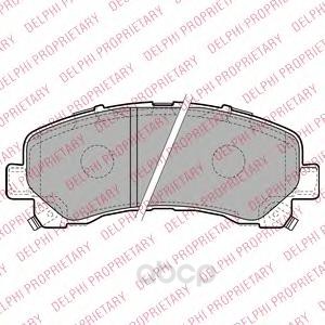 

Колодки тормозные Delphi LP2229