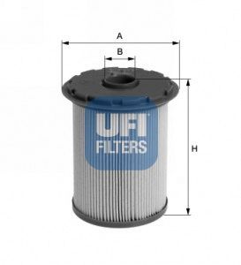 фото Фильтр топливный ufi 26.696.00