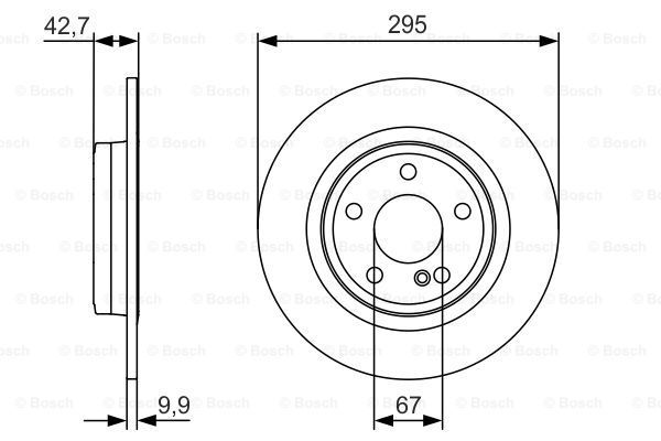 фото Тормозной диск bosch 0986479a04