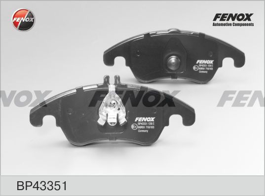 

Комплект тормозных колодк FENOX BP43351