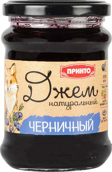 

Джем Принто черничный 300 г