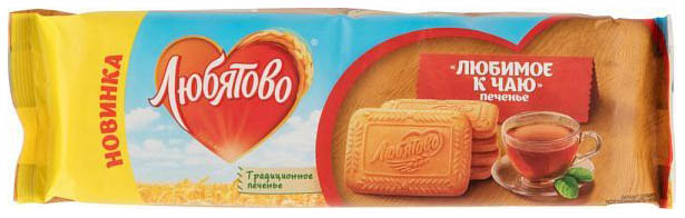 

Печенье сахарное Любятово любимое к чаю 280 г