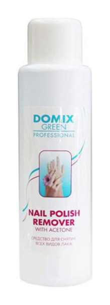 Купить Жидкость для снятия лака Domix Nail polish remover with Aceton, Domix Green Professional