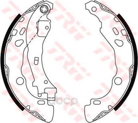 

Тормозные колодки TRW/Lucas барабанные GS8474