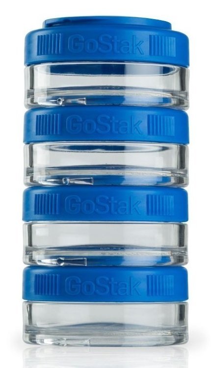 

Контейнеры BlenderBottle GoStak 4 контейнера x 40 мл Cyan бирюзовый