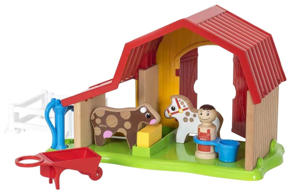 

Деревянная игрушка BRIO Мой родной дом Ферма Брио 30398