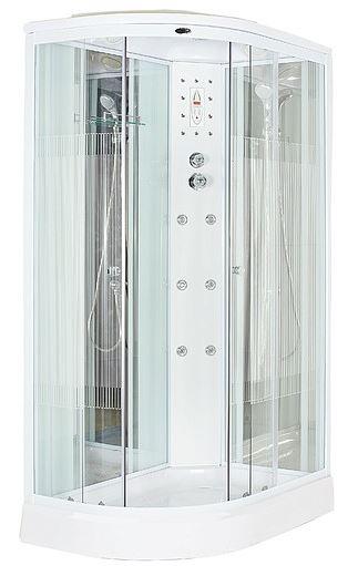 

Душевая кабина Niagara NG-703SR 120x80x220 с паром, полосатое, NG-703SR