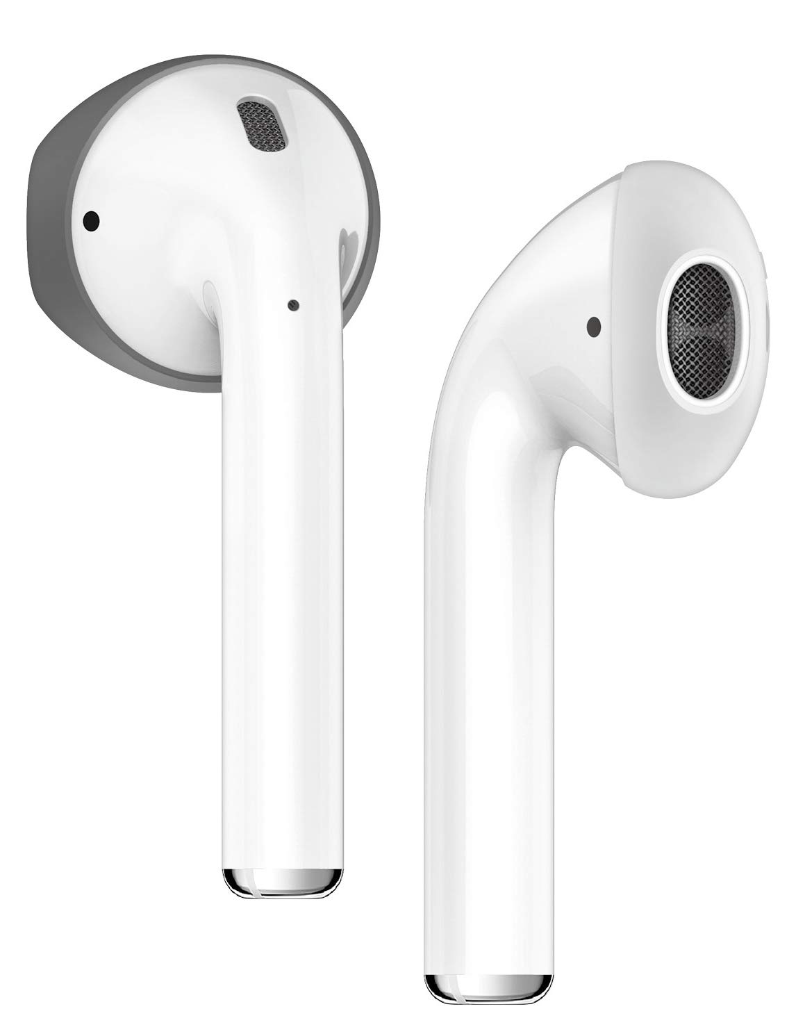 фото Держатель elago secure fit (eap-padsm-dgywh) для наушников apple airpods (dark grey/white)