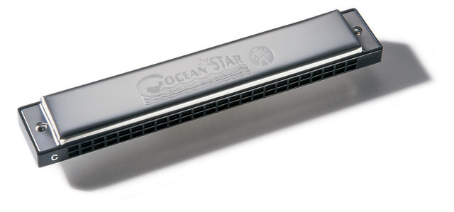 Губная гармоника тремоло HOHNER Ocean Star 254048 C 4367₽