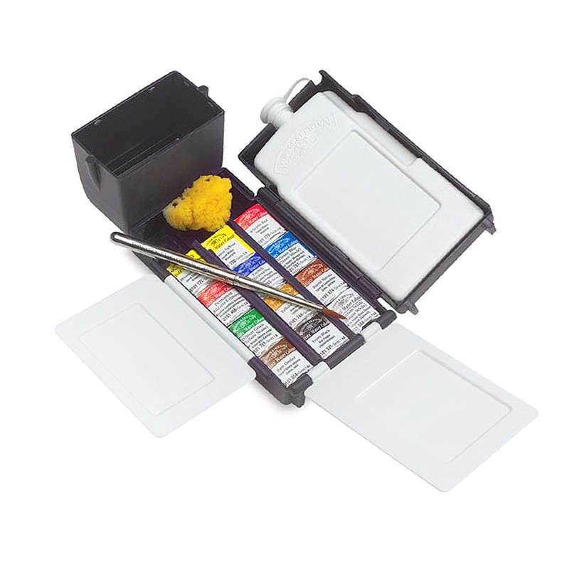 

Акварель Winsor&Newton Professional Field Box 12 цв, Алый;белый;голубой;желтый;зеленый;золотистый;красный;оранжевый;розовый;синий;фиолетовый;черный, Professional