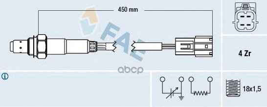 фото Лямбда-зонд fae 77394