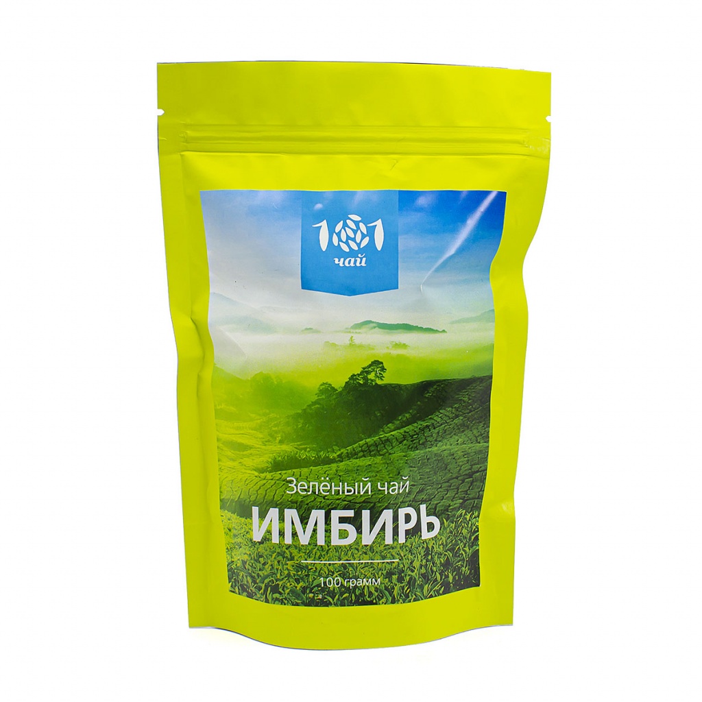 

Зеленый чай 101 чай с имбирем 100 г