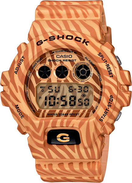 

Наручные часы Casio G-Shock DW-6900ZB-9E с хронографом, G-Shock