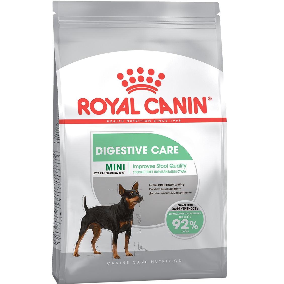 фото Сухой корм для собак royal canin digestive care mini adult, птица, 4кг