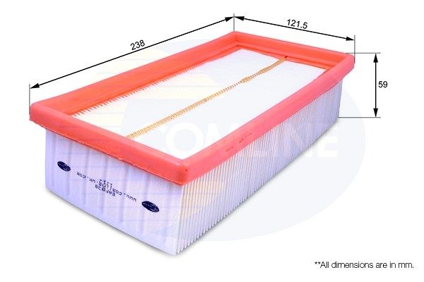 фото Фильтр воздушный comline eaf838
