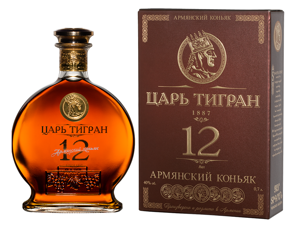 

Бренди Царь Тигран 12 лет выдержки 0.7 л