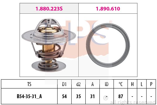 Термостат EPS 1.880.435