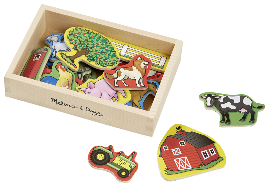 

Деревянная игрушка Melissa&Doug Магнитные игры Ферма