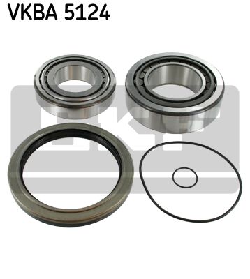 фото Комплект подшипника ступицы колеса skf vkba 5124