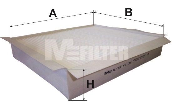 

Фильтр салона MFILTER K 9105