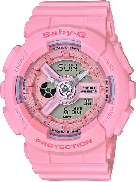 фото Наручные часы кварцевые женские casio baby-g ba-110-4a1