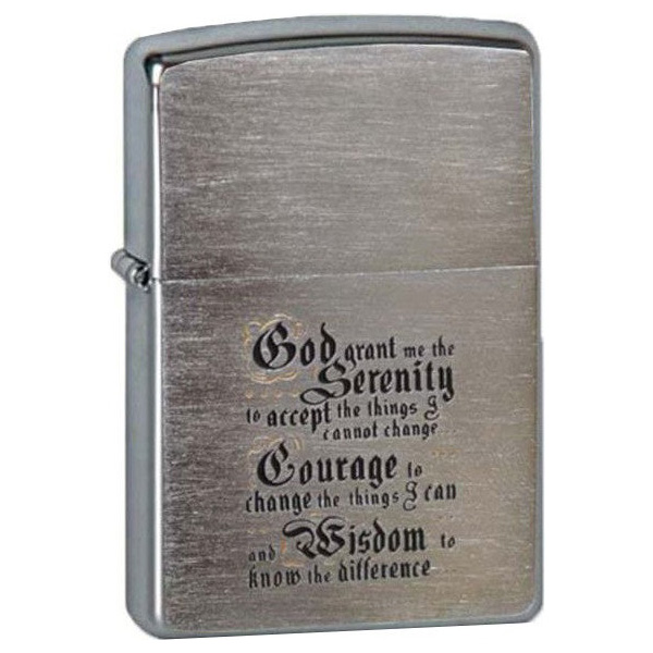 

Бензиновая зажигалка Zippo №200 Библия Brushed Chrome, №200 Библия