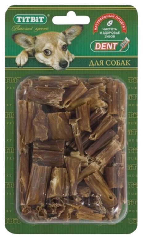 фото Лакомство для собак titbit, набор для дрессуры №3, кишки говяжие б2-m, 40г