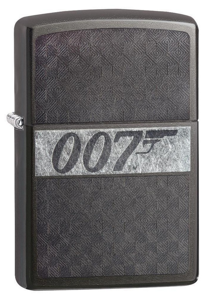 

Бензиновая зажигалка Zippo James Bond 29564 Black Ice, James Bond 29564