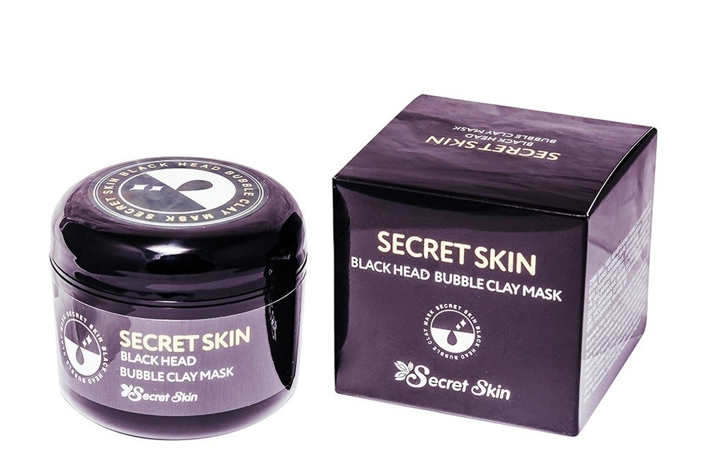 

Маска для лица пузырьковая SECRETSKIN BLACK HEAD BUBBLE CLAY MASK 100мл