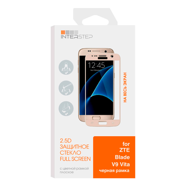 

Стекло IS IS-TG-ZTV09VIFB-000B202, 2,5D для ZTE Blade V9 Vita Black