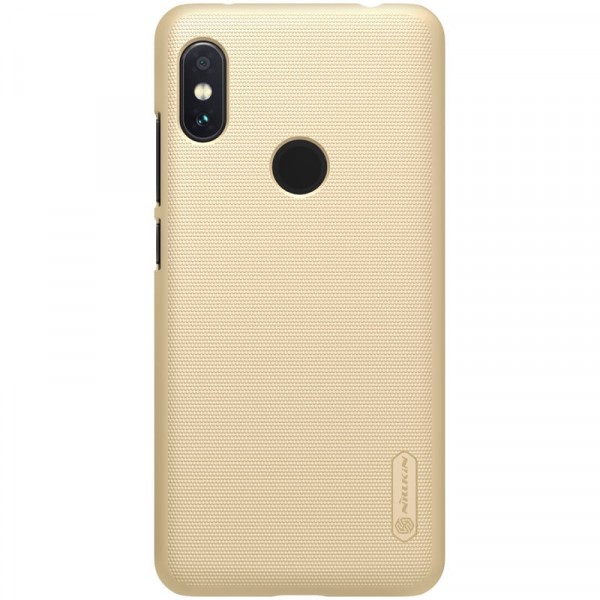 фото Чехол nillkin matte для xiaomi redmi note 6 pro gold