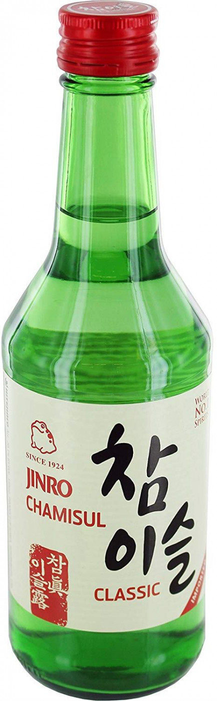 фото Водка hitejinro, chamisul classic soju, 20.1% %, 360 мл