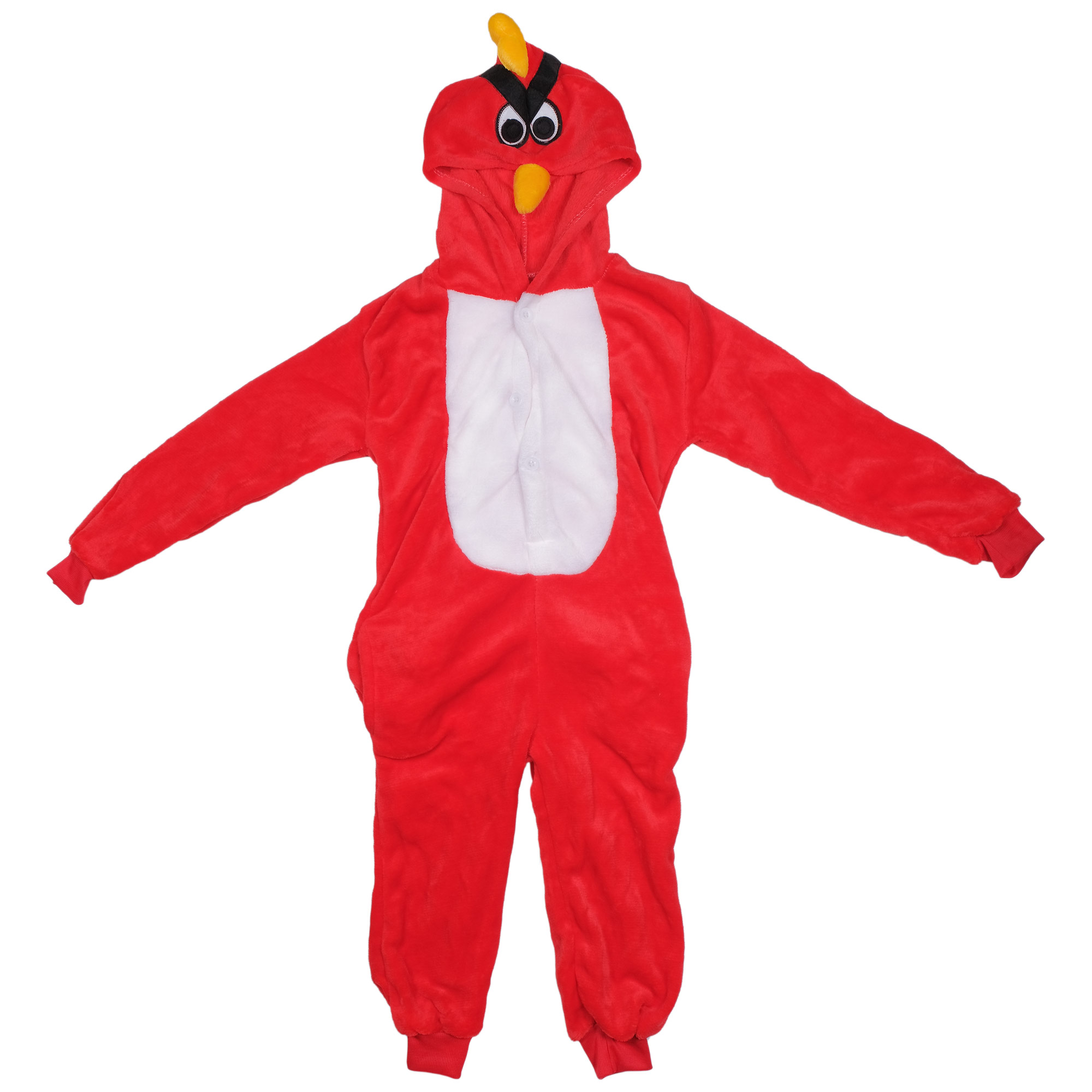 

Кигуруми Lilkrok, цв. красный р.162, Angry Birds
