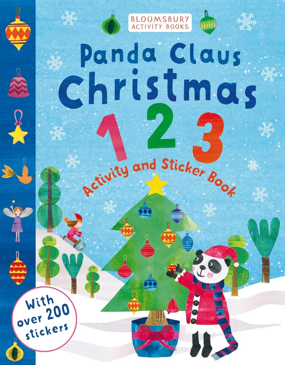 фото Panda claus christmas 123, activity and sticker book bloomsbury publishing