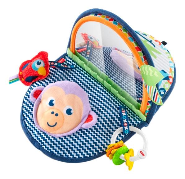 фото Мягкое зеркальце fisher-price обезьянка