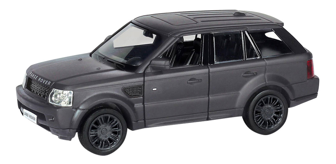 Купить Машина металлическая Uni-Fortune 1:32 Range Rover Sport инерционная черный матовый,