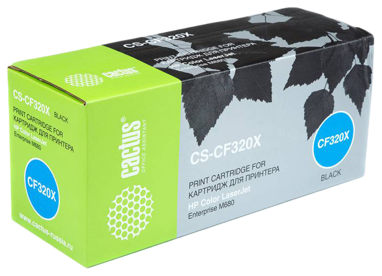

Тонер-картридж для лазерного принтера CACTUS CS-CF320X черный, совместимый, CS-CF320X
