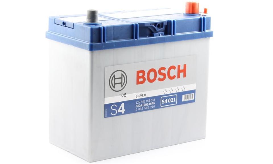 фото Аккумулятор автомобильный bosch s4 silver 0 092 s40 210 45 ач