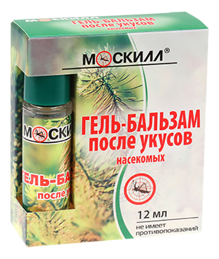 фото Средство москилл от укусов насекомых roll-on 12 мл